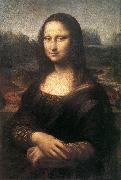 LEONARDO da Vinci Female head (La Scapigliata)  wt oil painting on canvas